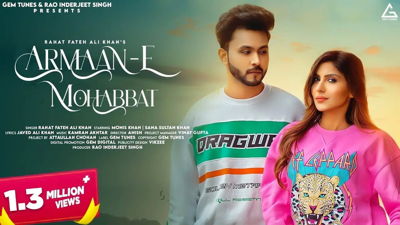 Armaan E Mohabbat Song Lyrics Rahat Fateh Ali Khan